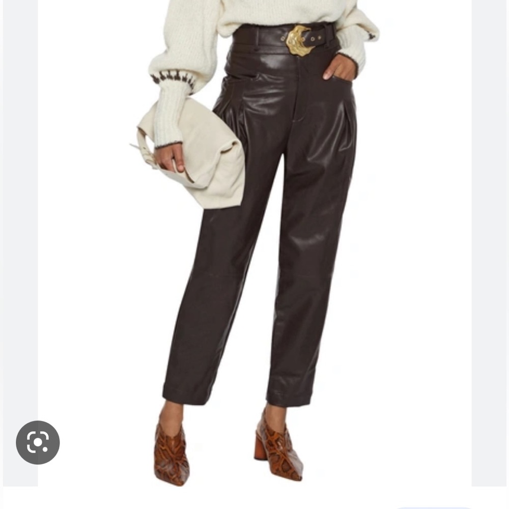 NWT Nicholas The Label Damia Pant Cocoa Size 2
